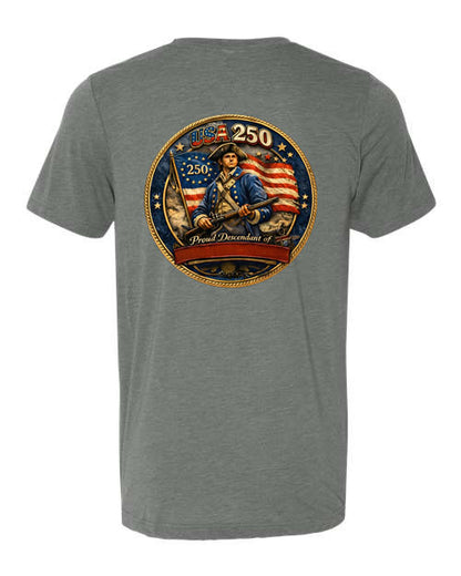 250 Anniversary Custom Printed T-Shirt