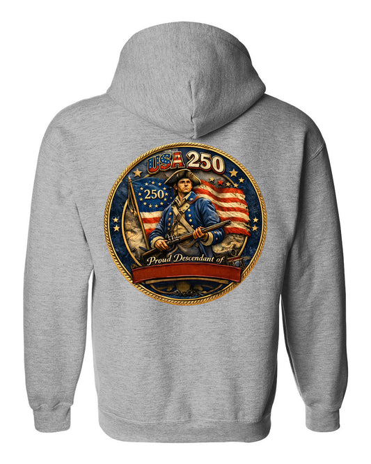 USA 250 Gildan Sweatshirt Multiple colors