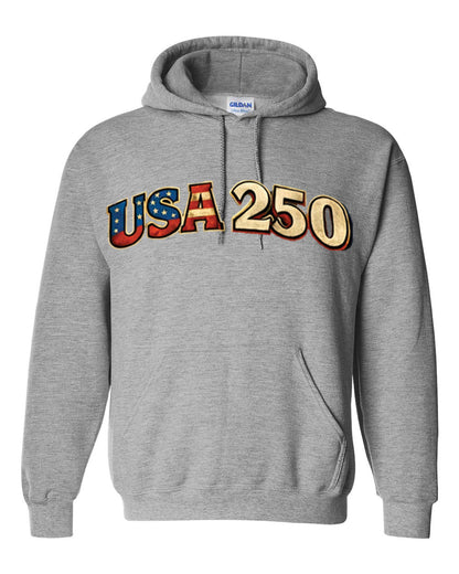 USA 250 Gildan Sweatshirt Multiple colors