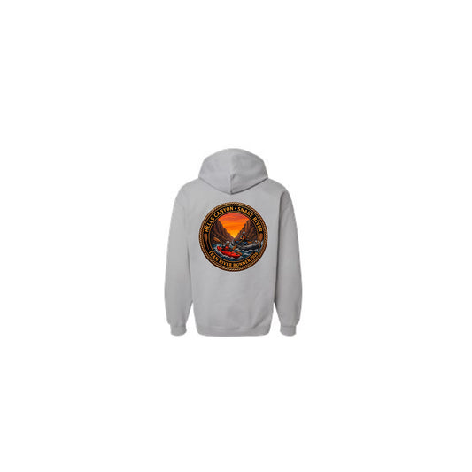 Hooded dryfit medium weight sweatshirt color cinder